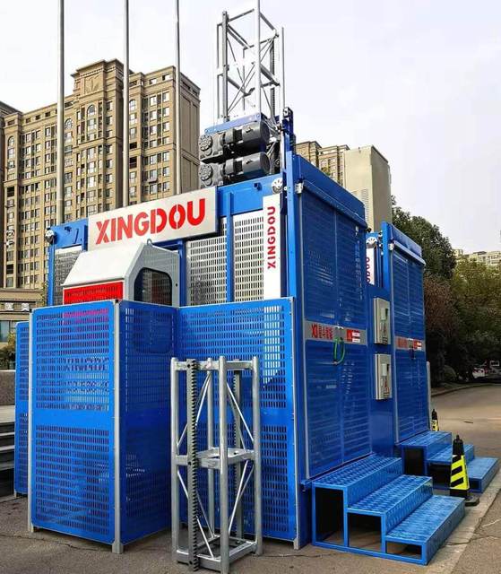 Intelligent Remote Monitoring Construction Hoist Real-time Site Operation Lift
