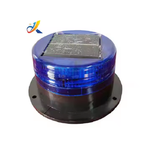 Luz de Señalización Solar, Lámpara de Advertencia de Emergencia, para Construcción Marina, Tráfico, Base Magnética, Lámparas Intermitentes para Vehículos - Product Image 3