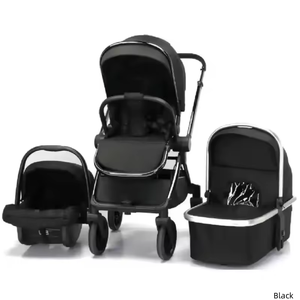 Siège <span class=keywords><strong>auto</strong></span> et poussette pour bébé, poussette pliable 3 en 1 avec siège <span class=keywords><strong>auto</strong></span> - Product Image 1