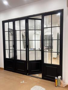 <span class=keywords><strong>Puertas</strong></span> <span class=keywords><strong>y</strong></span> <span class=keywords><strong>ventanas</strong></span> exteriores o interiores Entrada con bisagras Acordeón plegable Puerta de vidrio de aluminio plegable deslizante - Product Image 2