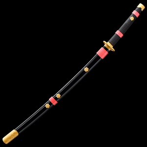 Popular Katana de Bambú de Roronoa <span class=keywords><strong>Zoro</strong></span> del Anime One Piece, Artículo de Colección y Decoración para Cosplay, Películas y Videojuegos - Product Image 2