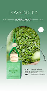 8ml 車用アロマセラピー液体 環境に優しい多用途ティーの香り 4種類の香り ポータブル 軽量 吊り下げ式 3年間の保存期間 - Product Image 5