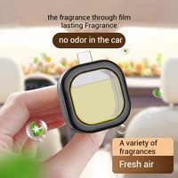 Diffuseur d'aromathérapie pour voiture en plastique Clip pour diffuseur d'air liquide et huile essentielle Clip décoratif