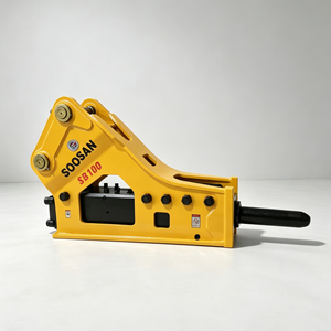 Marteau brise-roche hydraulique latéral SB100 avec burin de 150 mm pour excavatrice de 28-35 tonnes, construction et exploitation minière, garantie 1 an - Product Image 6