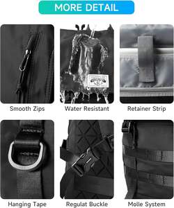 Échantillon gratuit sac d'ordinateur de sport imperméable convertible pour voyage, sac à dos pliable à la mode pour sac à dos Day Pack - Product Image 4