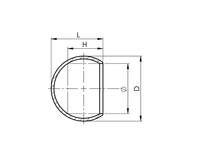 Sphère de main courante demi-sphérique en acier inoxydable 316/304 sur mesure de haute précision pour escalier et balcon, design contemporain