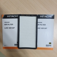 Nouvel élément filtrant d'air LHC691AF de remplacement pour pièces de rechange d'excavatrice ZX55USR-5A avec garantie de 3 mois
