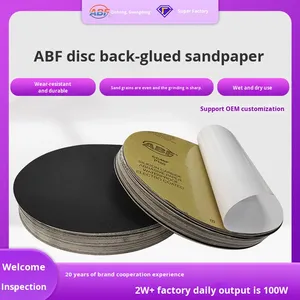 JTS YPSZ Alat Abrasif Silikon Karbida Persegi Berperekat Sendiri, Tahan Air, Tebal 1mm, Dapat Disesuaikan, untuk Cat Mobil, ODM, Kekerasan 2000 - Product Image 2