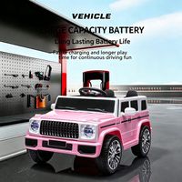 Mobil SUV Listrik Anak-anak 380 Motor 12V Bertenaga Baterai dengan Remote Control dan Fungsi Ayun untuk Anak Laki-laki dan Perempuan Usia 3-8 Tahun Beban Maksimal 50KG
