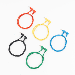 Fil de test très flexible CXSDDZ avec bouchons rigides empilables de 2mm aux deux extrémités - Product Image 1