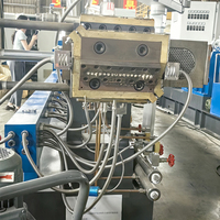50/65/75/95 machine d'extrudeuse à double vis en plastique et en caoutchouc ligne de granulation et d'extrusion de granulés de plastique