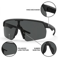 Lunettes de soleil, lunettes de sport pour hommes et femmes, lunettes de cyclisme, lunettes de sport pour vélo