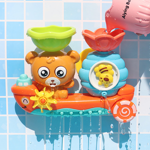 Pommeau de douche éducatif pour enfants avec fonction Spin Fun Jouets de bain pour bébé pour garçons et filles Gadget de <span class=keywords><strong>bateau</strong></span> de salle de bain - Product Image 6