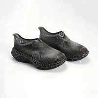 Zapatillas Deportivas Multimaterial Impresas en 3D de Alta Precisión, Zapatillas para Correr Elásticas de TPU, Impresas con SLA, Ligeras, Transpirables y con Suela Suave