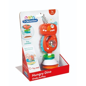CLEMENTONI BABY - Hochet interactif Dinosaure affamé - Product Image 1