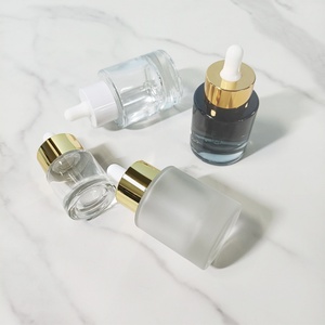 ขวดแก้วทรงกลมขนาด 30 มล. สำหรับบรรจุรองพื้น เซรั่ม โลชั่น แบบหนาพิเศษ พร้อมหัวปั๊ม สั่งทำได้ตามต้องการ - Product Image 2