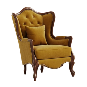 <span class=keywords><strong>Fauteuil</strong></span> simple en cuir véritable American Heritage, base en bois massif, <span class=keywords><strong>fauteuil</strong></span> rembourré confortable pour salon - Product Image 4