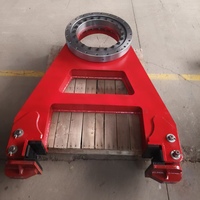 Support de guidage renforcé pour foreuse rotative avec oreille coulissante pour la construction de fondations et les projets de pieutage de ponts