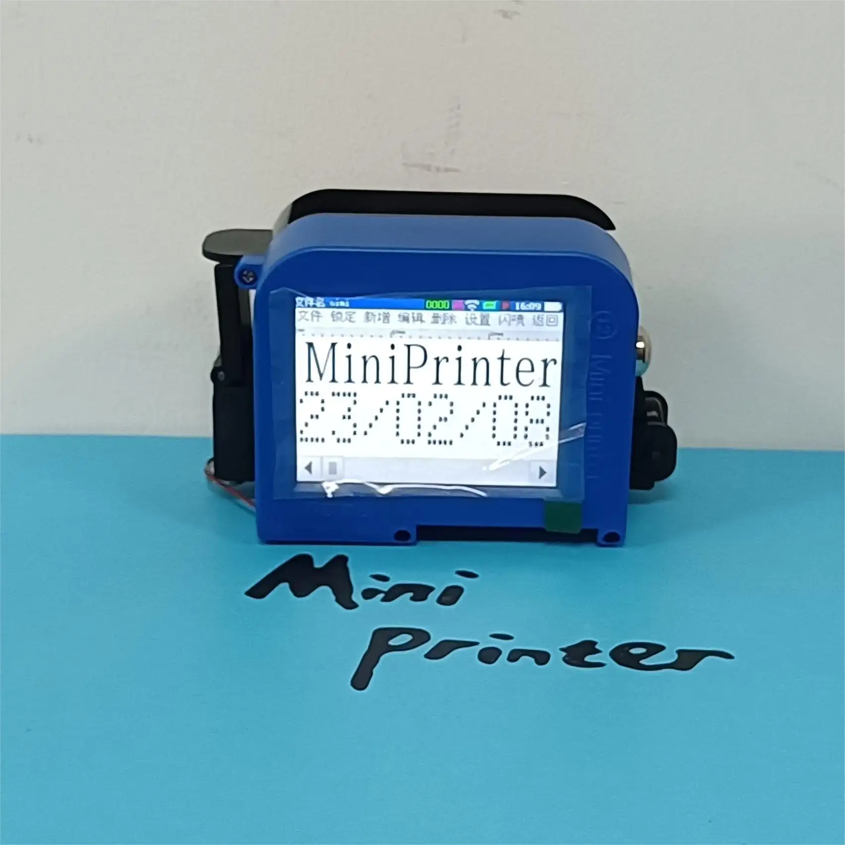 도매 12.7 미리메터/25.4 미리메터 TIJ 휴대용 미니 잉크젯 프린터 휴대용 배치 코딩 기계 병 인쇄
