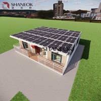 Maison préfabriquée mobile pliable de 20 pieds et 40 pieds, cabine de conteneur miniature, maison modulaire préfabriquée, panneau solaire, maison de conteneur