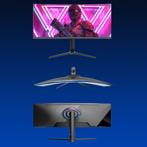 Oem 34inch chơi game màn hình 4K <span class=keywords><strong>lg</strong></span>-nano-ips cong 1900r 3440*1440 165Hz 144hz màn hình DH-MI dp giao diện cho máy tính - Product Image 4
