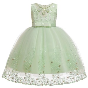 Robe de soirée fille en dentelle de Style occidental pour 5 ans robe de <span class=keywords><strong>demoiselle</strong></span> d'honneur pour enfants <span class=keywords><strong>Champagne</strong></span> conception d - Product Image 5