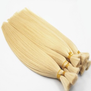 ผมแท้เวอร์จิ้นเรมี่แบบเป็นมัด สำหรับถักเปีย ไม่มีรอยต่อ หนาทั้งเส้น ปลายหนา สีดำธรรมชาติ เนื้อนุ่ม ไม่หลุดร่วง ไม่พันกัน - Product Image 5