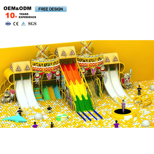 Large Indoor Commercial <b>and</b> Residential <b>Ball</b> <b>Pool</b> <b>Soft</b> <b>Play</b> <b>Equipment</b> with Amusement Park Slide for Children's <b>Play</b> - Product Image 4