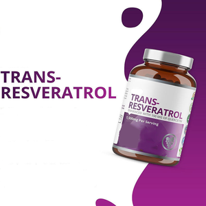 Suplemen Herbal Resveratrol Kapsul Label Pribadi OEM, Trans-Resveratrol Murni, Ekstrak Biji Anggur dan Quercetin - Product Image 4