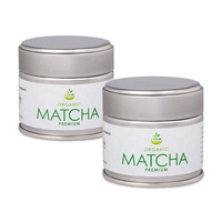 Estick Nouveauté 30g 50g 100g 150g 200g Boîte à matcha personnalisée en métal vide, boîte ronde en métal pour poudre de thé vert, café