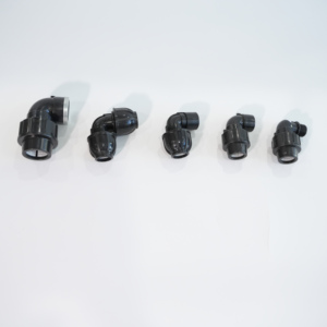 Raccords de tuyauterie en PP de qualité alimentaire, connexion femelle PN10/PN16, surface lisse, noir, non toxique, résistant à la corrosion, <span class=keywords><strong>eau</strong></span> <span class=keywords><strong>potable</strong></span>, alimentation - Product Image 4