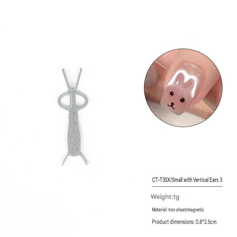 CT-T3SX / Oreille droite de lapin petite taille 3