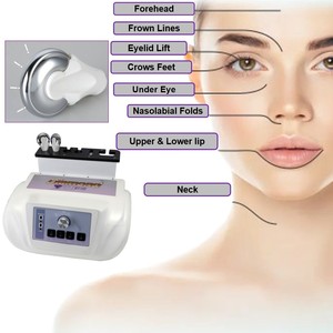 Máquina de mesoterapia de microcorriente de electroporador facial de alta frecuencia, dispositivo de elevación de rodillos, máquina en forma de V - Product Image 1