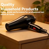 Teknologi Pengering Rambut Ruizi Salon, Perlindungan Super Panas Ganda, Motor AC 1400W, Angin Berkecepatan Tinggi, Pengeringan Cepat untuk Salon dan Rumah Tangga