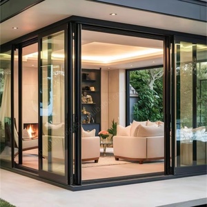 Conceptions élégantes de portes coulissantes en alliage d'aluminium populaires dans les banlieues américaines - Product Image 4