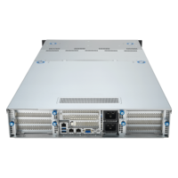 Serveur de Deep Learning 2U ESC4000A-E12, un seul processeur EPYC 9004, 4 GPU, rack HPC