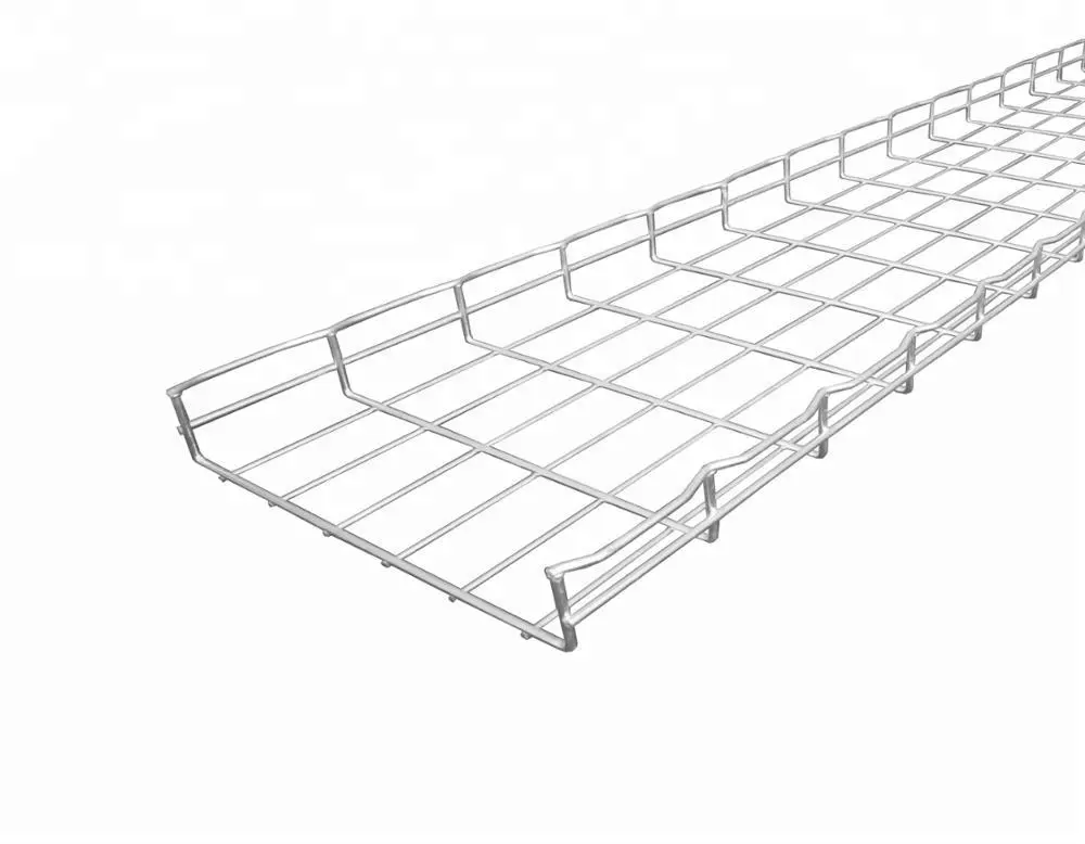 BESCA Galvanized Width Stainless Steel Wire Mesh Cable Tray With Accessories Support System Supplier