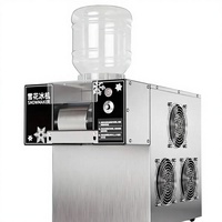 Machine à neige au lait automatique, machine à crème glacée commerciale, machine à neige motorisée en acier inoxydable