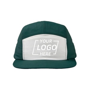 Gorras de Campamento Personalizadas con Bordado, 5 Paneles, Sin Estructura, con Logotipo Bordado, Gorras de Poliéster para Correr en Diferentes Colores para Hombre - Product Image 3