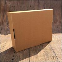 Boîtes à gâteaux en papier, emballages pour sushis, recyclables, couleur personnalisée, style dossier, 12 pouces carré, carton transparent, vente en gros