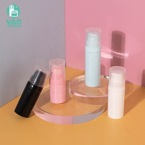 Yan bao bì Mini vòng nhỏ 5ml 10ml 15ml đen xanh hồng trắng mẫu nhựa không có không khí bơm chai mắt huyết thanh Lotion mỹ phẩm - Product Image 4
