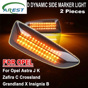 Aggiornamento a Led indicatore laterale dinamico indicatore di direzione luce sequenziale lampeggiatore per <span class=keywords><strong>Opel</strong></span> Astra J Astra J K Zafira C Insignia B <span class=keywords><strong>Grandland</strong></span> - Product Image 1