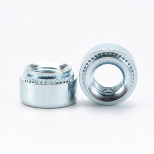S-M4-1 <b>Rivet</b> <b>Nut</b> Zinc Plated Carbon Steel Knurled Head DIN Standard M4 Size - Product Image 3
