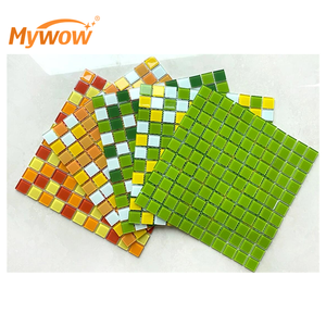 Mattonelle di mosaico in ceramica di vetro colorato per <span class=keywords><strong>bagno</strong></span> <span class=keywords><strong>e</strong></span> piscina campioni gratuiti - Product Image 3