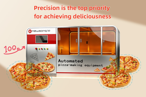 <span class=keywords><strong>Machine</strong></span> à pizzas de <span class=keywords><strong>24</strong></span> pizzas par heure (calculée à 2,5 minutes chacune) Ligne de production de pizzas à haute capacité - Product Image 2