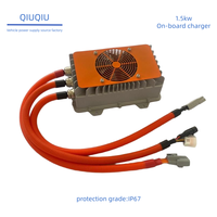 Chargeur embarqué pour véhicules électriques et bateaux - 1,5 kW, étanche IP67, solution 48 V pour batteries au plomb-acide, au lithium et LiFePO4