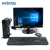HYSTOU PC Nhà Máy 8 USB Dual Lan Core I3 I5 I7 PC Tất Cả Trong Một Máy Tính Để Bàn Chơi Game Máy Tính Mini
