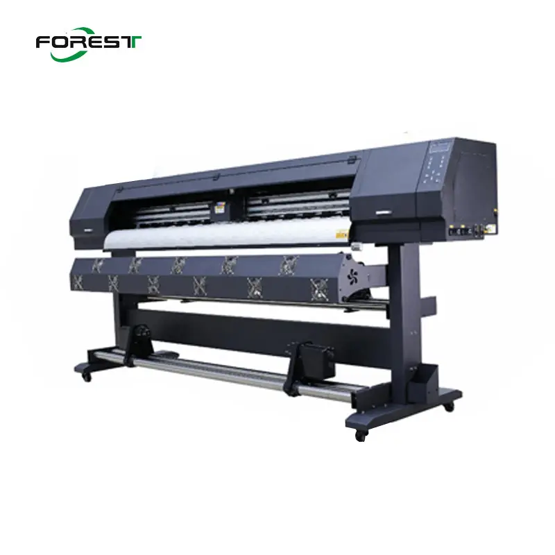 3.2m Dx5 Printhead Large Format Eco Solvent Printer For Wallpaper Printing