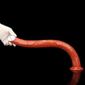 Dildo Masculino Largo, Pene Extremadamente Largo para Inserción Anal Externa, Látigo para Penetración Anal, 100% Impermeable, Suave - Product Image 2