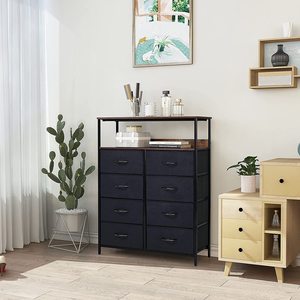 Home Storage Organizer Customized Modern Fabric <b>Cloth</b> Underwear Cabinet Dresser Storage Tower - Product Image 6